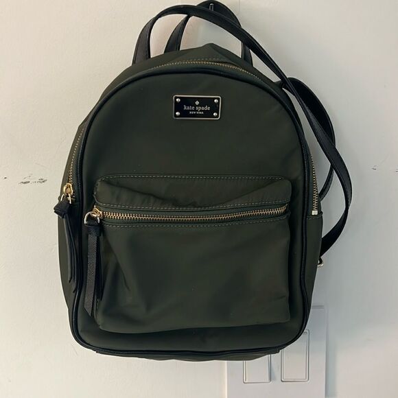 Kate spade small backpack kaki - Picture 1 of 6